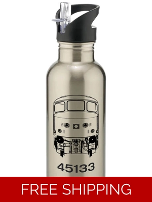 45133 Front Etched Water Bottle